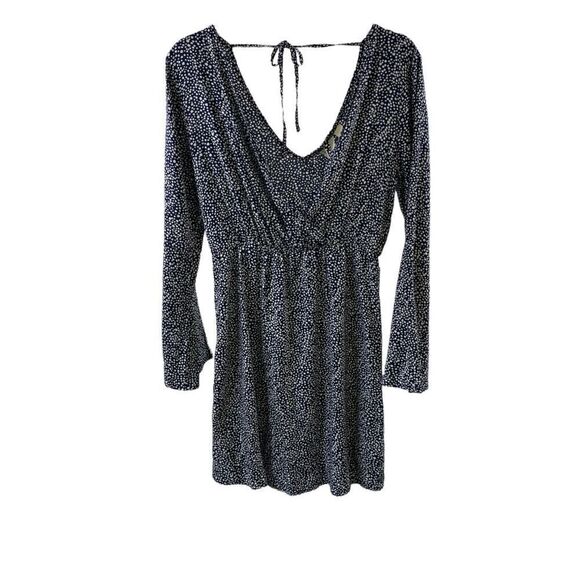 Roxy NWT Navy White Polka Dot Mini Dress Size XS - Picture 1 of 8